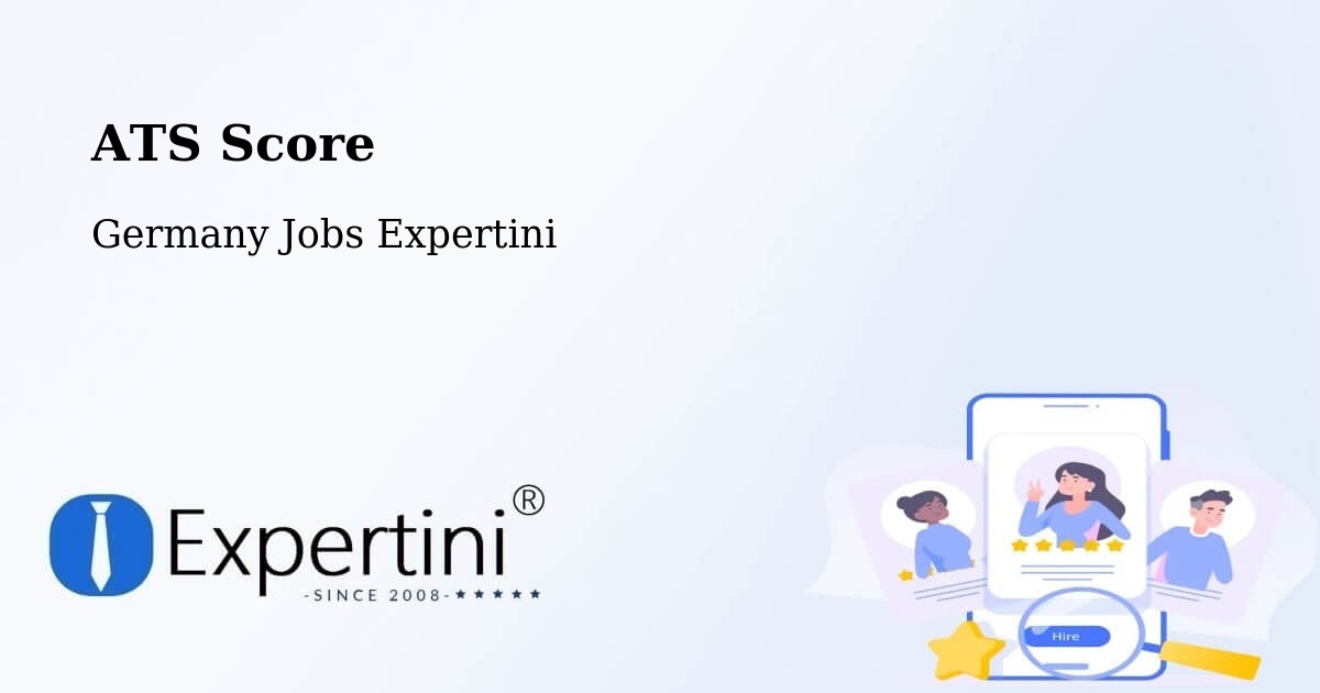 Resume ATS Score & Job Description Match Tool – Langenhagen - Germany Jobs Expertini
